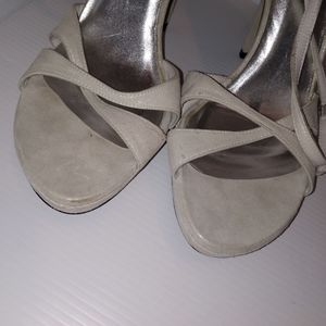 Stuart Weitzman Suede Leather Sandals
